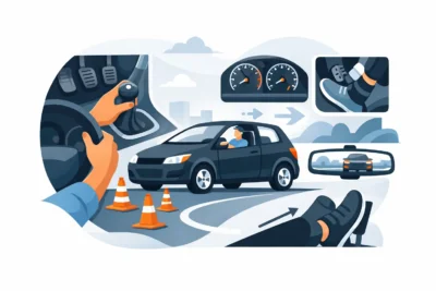 Leren rijden met schakelauto in 6 stappen