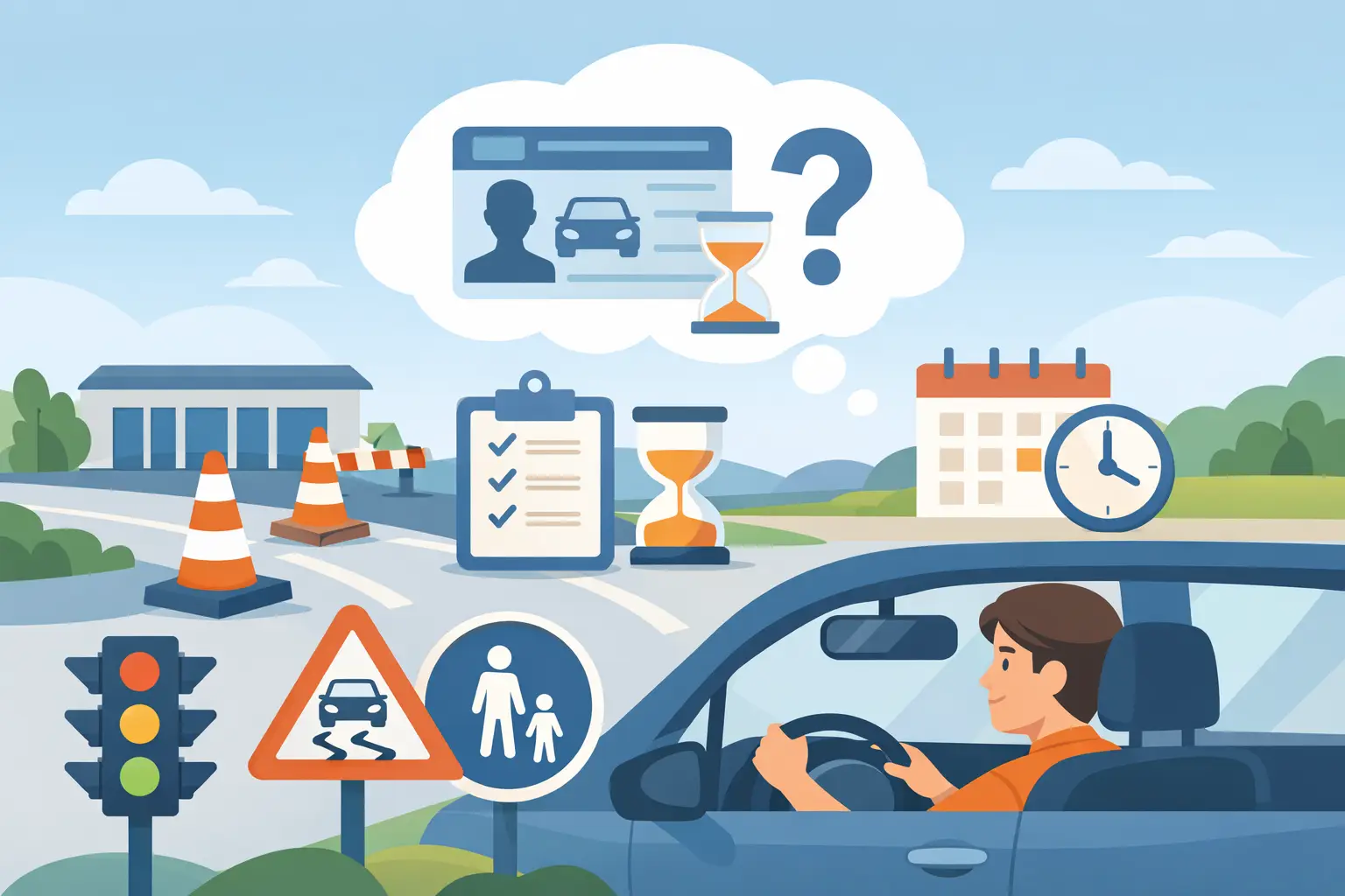 Wanneer mag ik examen doen voor rijbewijs B?