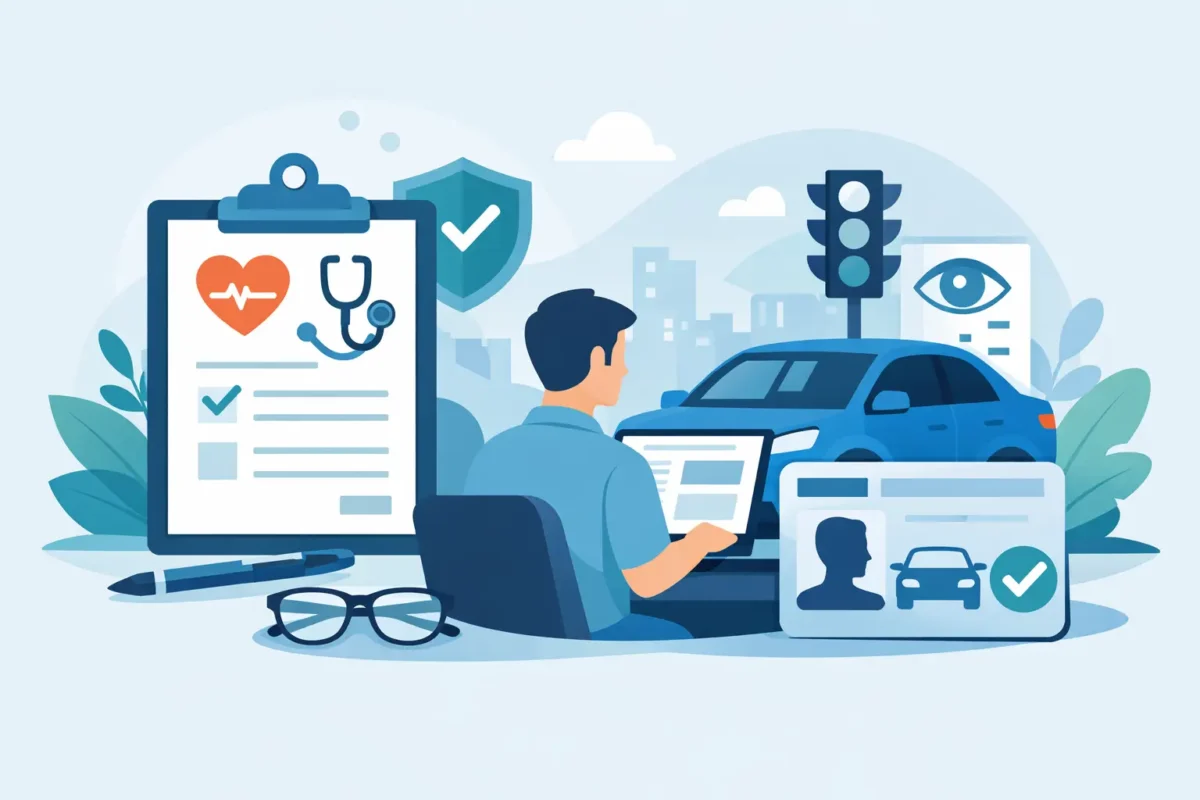 Gezondheidsverklaring aanvragen voor je rijbewijs