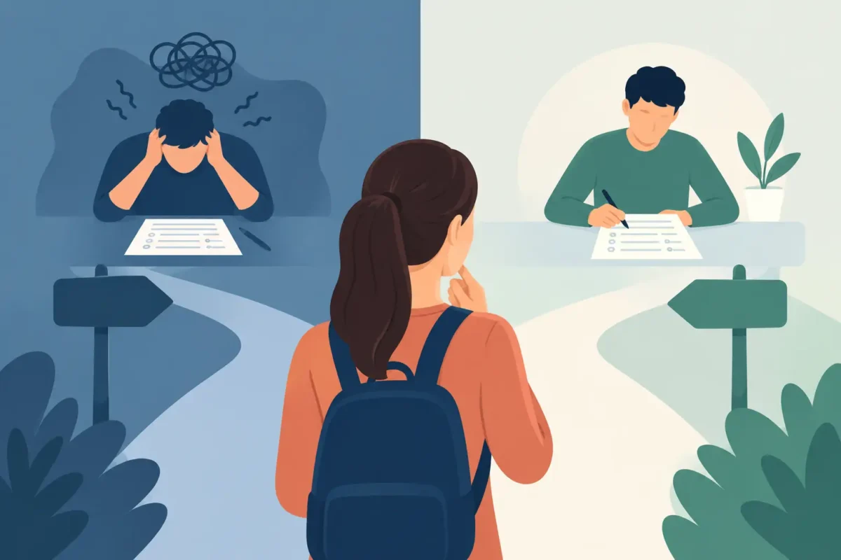 Faalangstexamen versus regulier examen kiezen